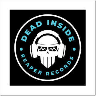 Dead Inside: Reaper Records design Posters and Art